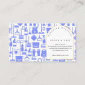 家ユニーク守青パターン清掃サービス 名刺 (正面)