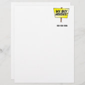 家レターヘッドによって私達 レターヘッド (正面/裏面)