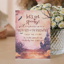 家不気味とこうもりハロウィーン誕生日パーティー