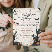 家不気味と森ハロウィーン誕生日パーティー 招待状