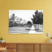 家並み キャンバスプリント (インサイチュ (リビング))