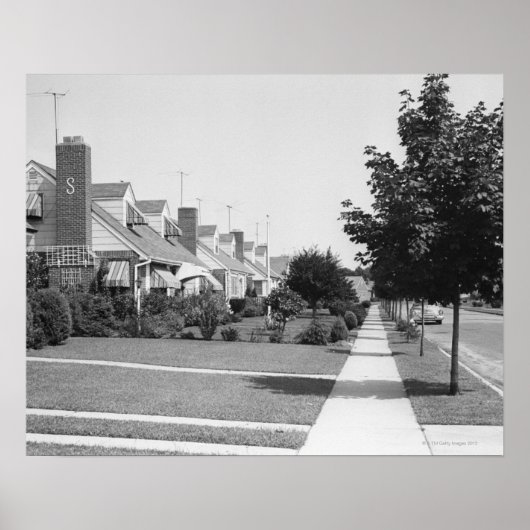 家並み ポスター (正面)