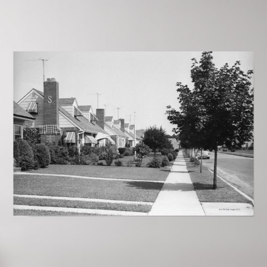 家並み ポスター (正面)