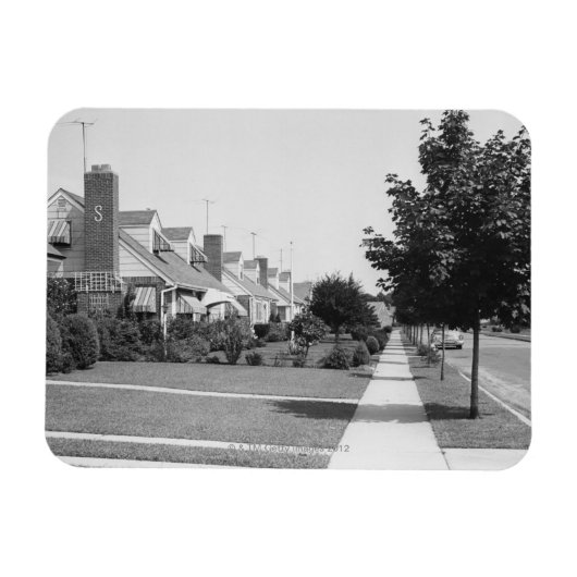 家並み マグネット (横)