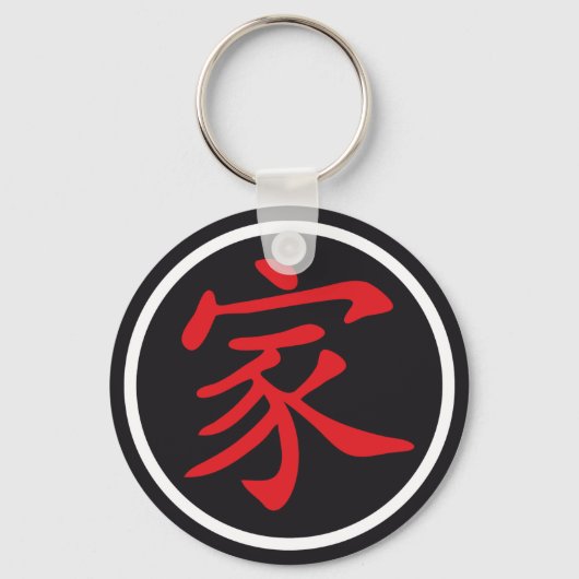 家中国の門 キーホルダー (正面)