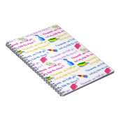 家事のメモ帳 ノートブック (右側)