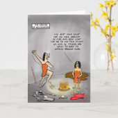 家事の起源 カード (黄色い花)