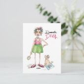 家事の雑用を選ばなければならない ポストカード (スタンド正面)