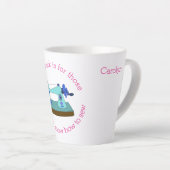 家事は裁縫ができない人の仕事 カフェラテマグ (右アングル)