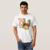 家事は邪悪です Tシャツ (正面フル)