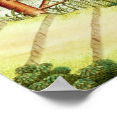 家事をする女性 ポスター (角)