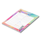 家事をリストアップしたくない ノートパッド (回転)