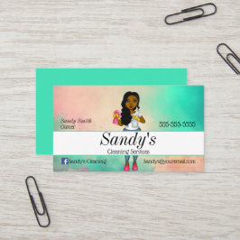 家事カラフル業 名刺