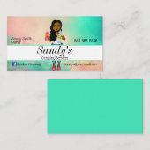 家事カラフル業 名刺 (正面/裏面)