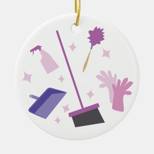 家事用具 セラミックオーナメント (正面)