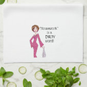 「家事」は汚い言葉だ！キッチンタオル キッチンタオル (折り畳み)