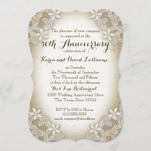 家伝の国 50周年結婚記念日 招待状