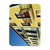 家伝統的舎:アゾレス諸島のアングラドヘロイズモ マグネット (縦)