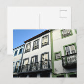 家伝統的舎：Terceira、Azores ポストカード (正面/裏面)