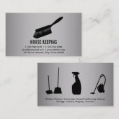 家保の/清掃用品 名刺 (正面/裏面)