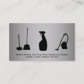 家保の/清掃用品 名刺 (裏面)