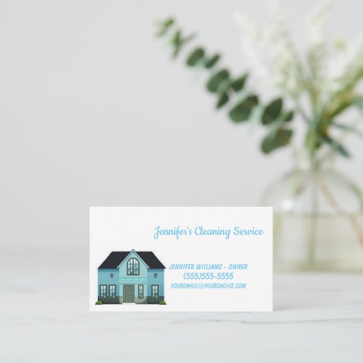 家保務所 名刺 (スタンド正面)