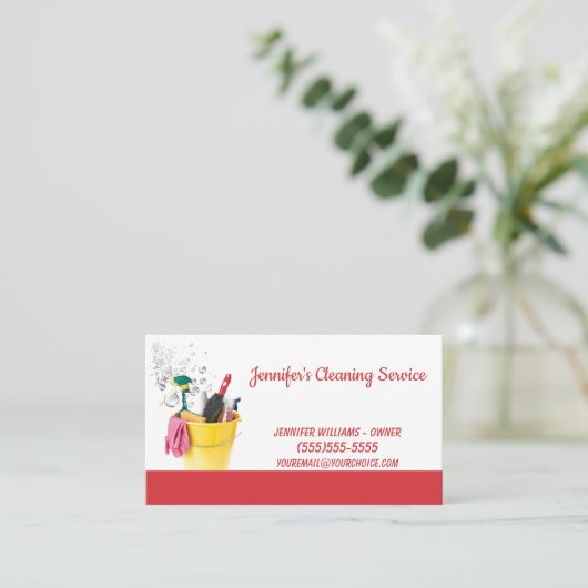 家保務所 名刺 (スタンド正面)