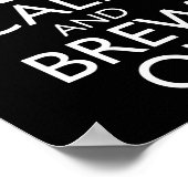 家保造で落ち着いて醸造する ポスター (角)