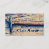 家具と家具の改装と修理 名刺 (正面)