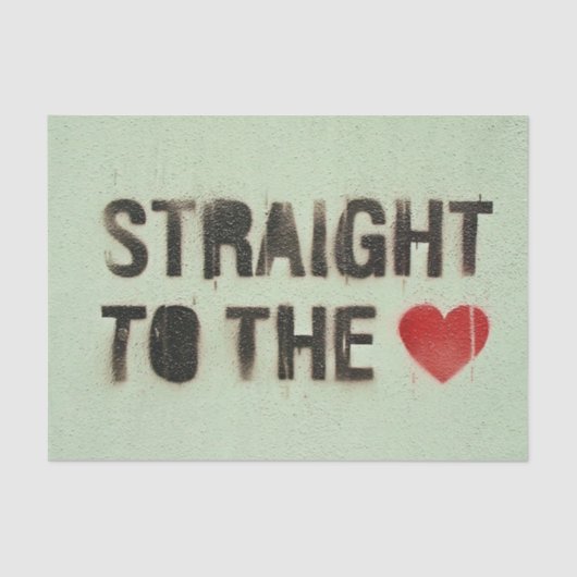 家具のデコページのための都市ハートティッシュペーパー 薄葉紙 (正面)