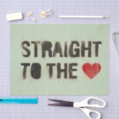 家具のデコページのための都市ハートティッシュペーパー 薄葉紙 (クラフト)