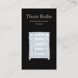 家具の修復、精製及び修理 コーリングカード