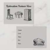 家具の旧式な復帰周期の修理 名刺 (正面/裏面)