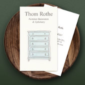 家具の精製及び修理 コーリングカード