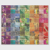 家具の紙の切り離しまたはコラージュ用のラッピング  ラッピングペーパー (フラット)