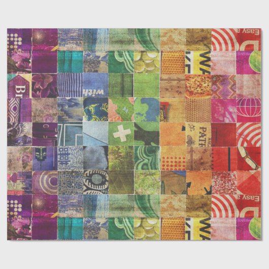 家具の紙の切り離しまたはコラージュ用のラッピング  ラッピングペーパー (フラット)