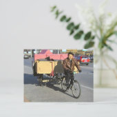 家具の配達 ポストカード (スタンド正面)