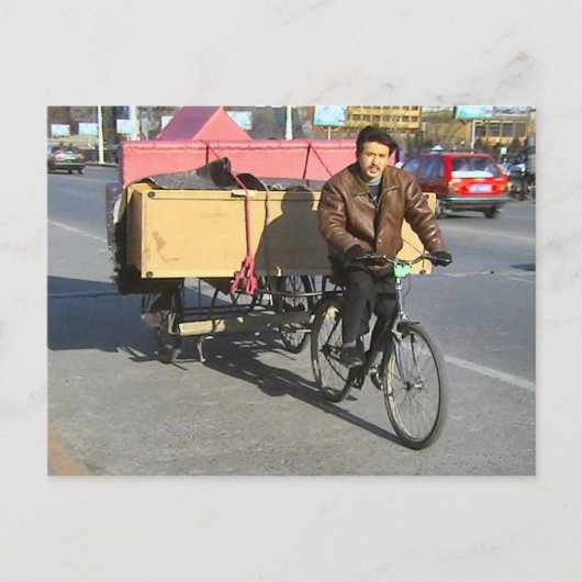 家具の配達 ポストカード (正面)