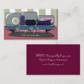 家具またはインテリア・デザイナーの名刺 名刺 (正面/裏面)