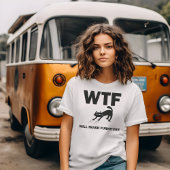 家具をゴミ箱に入れる Tシャツ