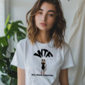 家具をゴミ箱に入れる Tシャツ