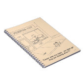 家具を引き裂いている猫 ノートブック (右側)