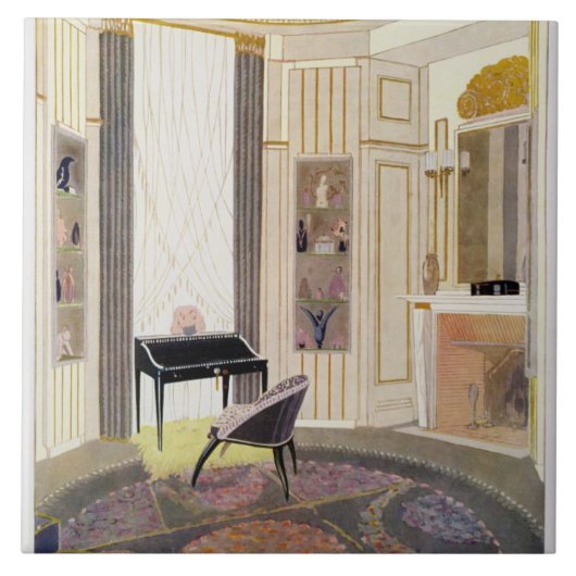 家具を持つインテリアはRuhlmannによって、から設計しました タイル (正面)