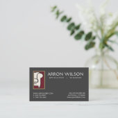 家具アップホルダーソファロゴ名刺 名刺 (スタンド正面)