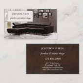 家具インテリアデザイン名刺 名刺 (正面/裏面)