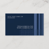 家具デザイナーインテリアデコーウッドワーカーカード 名刺 (裏面)