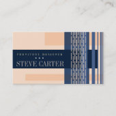 家具デザイナーインテリアデコーウッドワーカーカード 名刺 (正面)