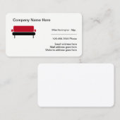 家具モダンテーマ 名刺 (正面/裏面)