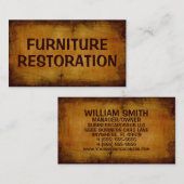 家具修復アンティーク名刺 名刺 (正面/裏面)