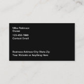 家具修理サービモダンス名刺 名刺 (裏面)